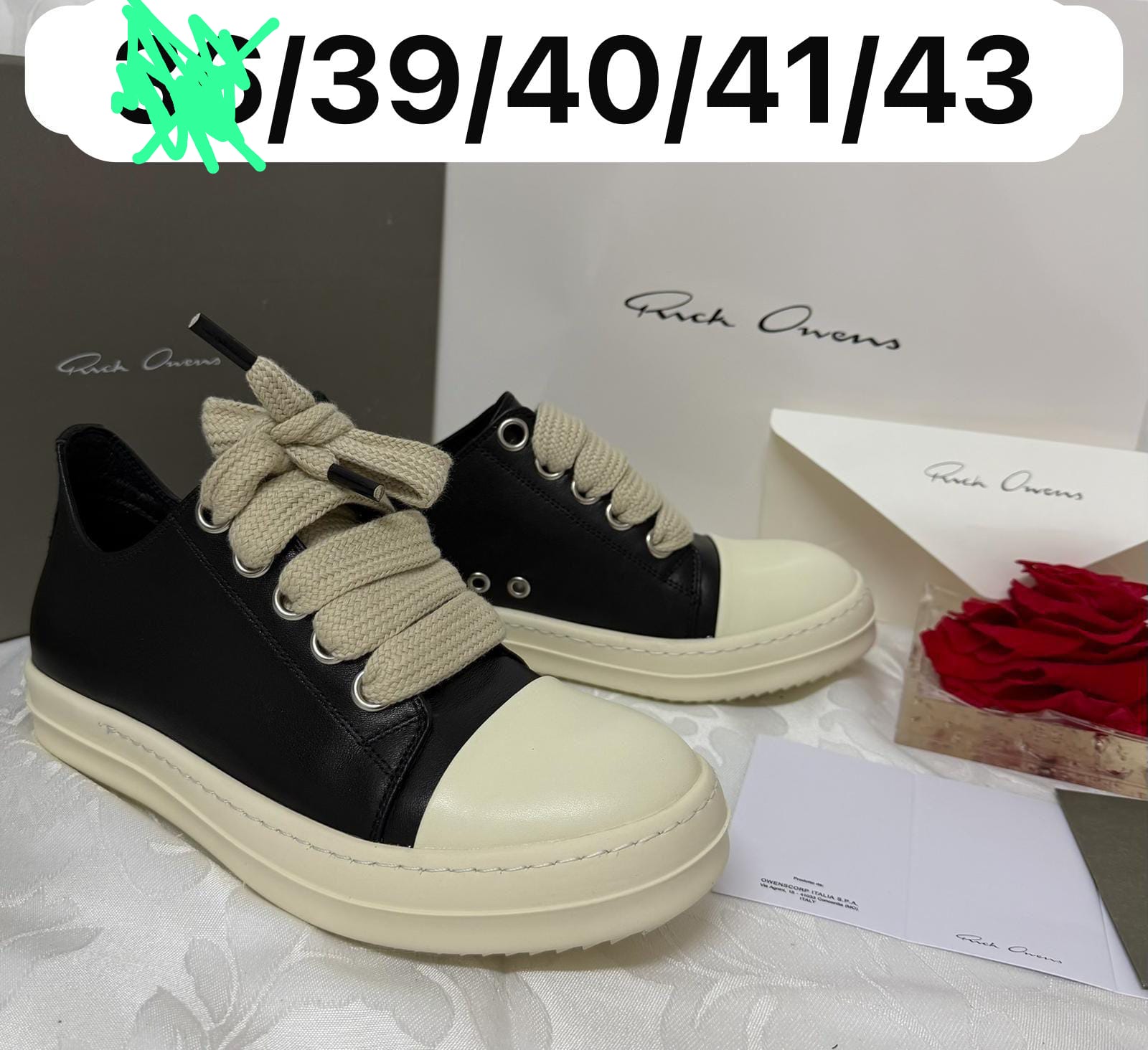 SCARPE RICK OWENS
